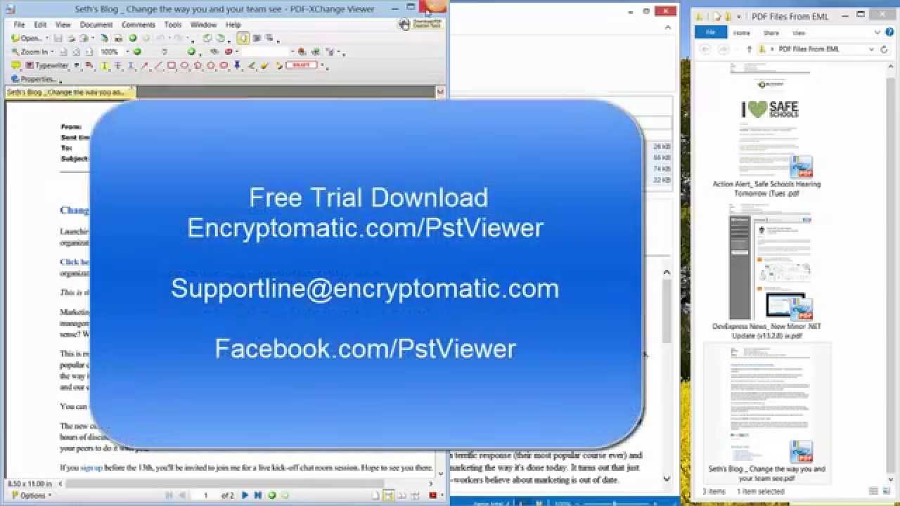 EML to PDF Email Conversion