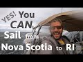 Sailing Non-stop from Nova Scotia to Rhode Island (Calico Skies Sailing Ep. 38)