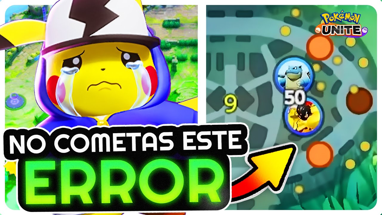 ⚠️ Si tu equipo hace ESTO la partida está perdida | Pokémon Unite