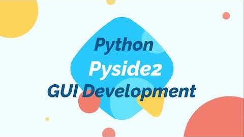 Python GUI Development | Pyside2/PyQt5 GUI | UI With Python | Desktop App Development