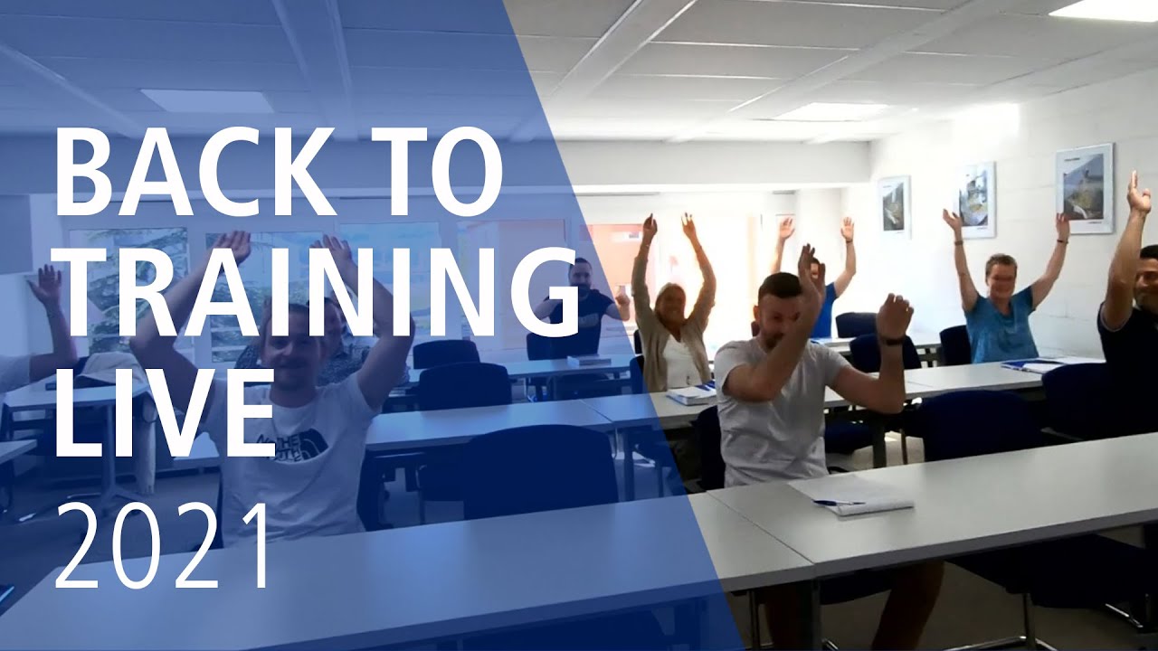 Back to training live - finally!