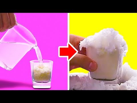 20 AMAZING TRICKS WITH LIQUIDS