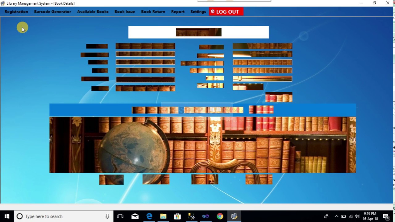 Complete Library Management System with Source Code. Part-3 - YouTube