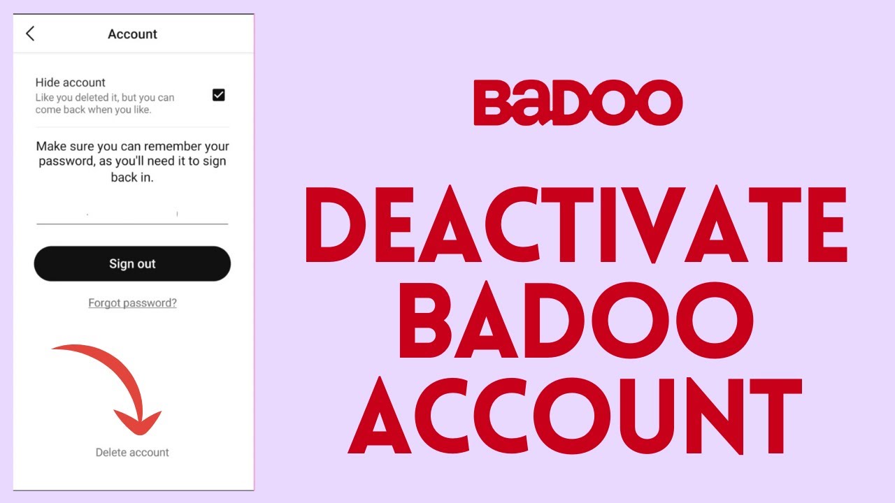 How to Deactivate Badoo Account (2024) | Badoo Tutorial - YouTube