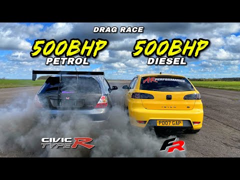 PETROL vs DIESEL..500HP
