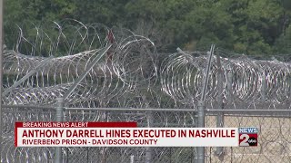 Darrell Hines executed in Nashville