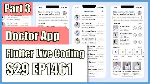 [Flutter] Flutter Live Coding EP1461 (Doctor