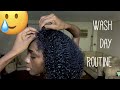 My curly hair wash routine for healthier hair ☺️ Getting my hair back healthy &amp; My Tips
