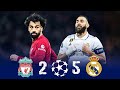 ريمونتادا تاريخية ريال مدريد ضد ليفربول 5 2 جودة عالية 