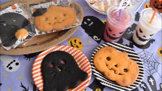 ⁣Halloween's big cookie【全部100均】ハロウィン・ビッククッキー【ミックス粉】