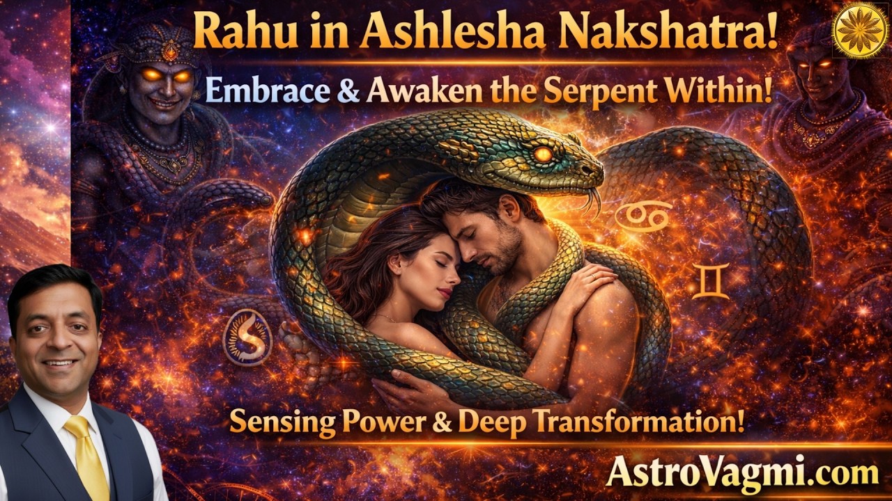 Rahu & Ketu Part-20: in Cancer and Capricorn in Vedic Astrology