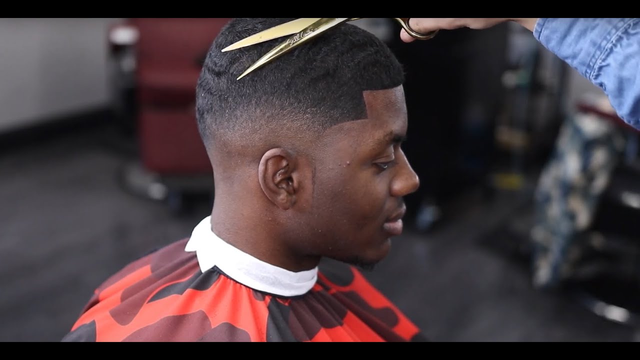 Low fade with Ice Pick side burns! | Barber Tutorial