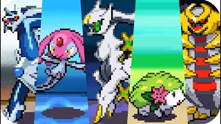 Pokemon Diamond & Pearl  All Legendary Pokémon Battles (1080p60)