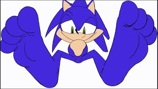 sonic feets animation video