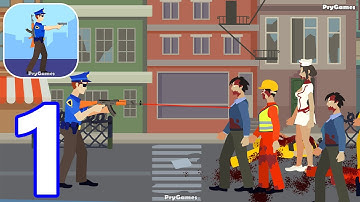 Zombie Defense: Idle Survivors - Gameplay Walkthrough Part 1 Zombie Survival (Android,iOS)