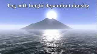 Terrain, Ocean and Fog Rendering using WebGL