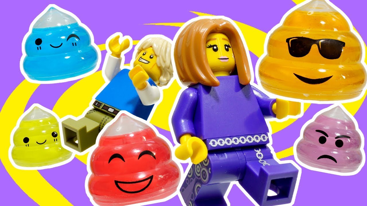 Lego遊び うんちくんスライムといっぱい遊ぼう アナケナ カルちゃんのキッズアニメ Slime Youtube