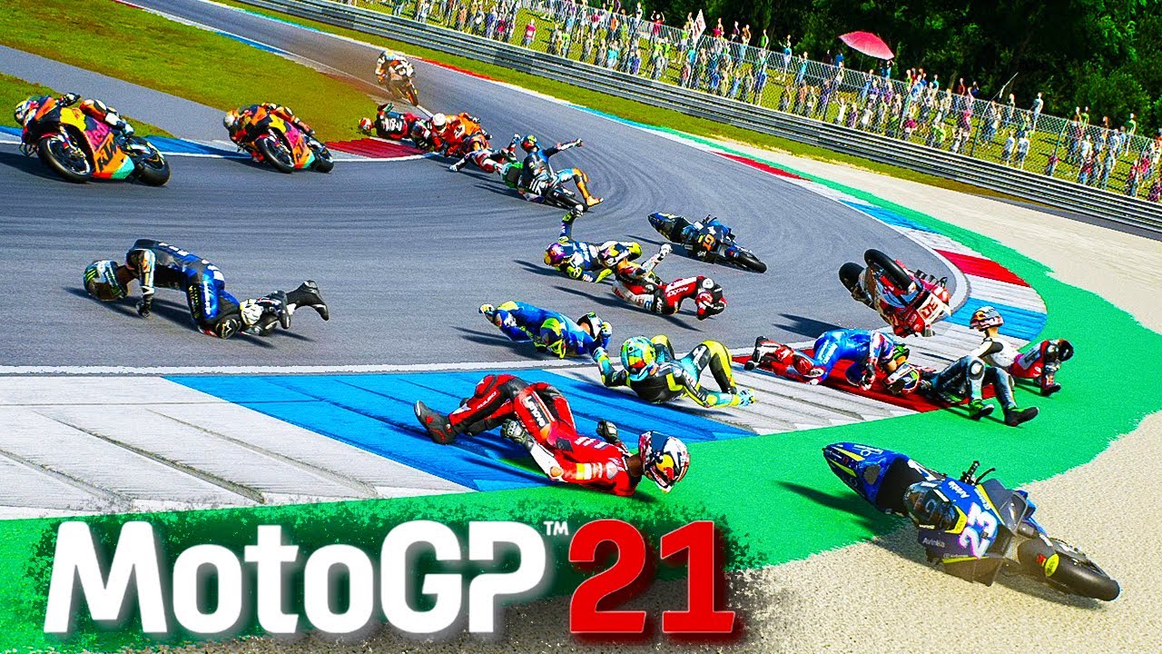 САМАЯ БОЛЬШАЯ АВАРИЯ В MotoGP 21