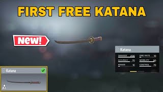 How to Get FREE Katana in COD Mobile | Unlock Katana Melee Weapons | Wisdom Frost