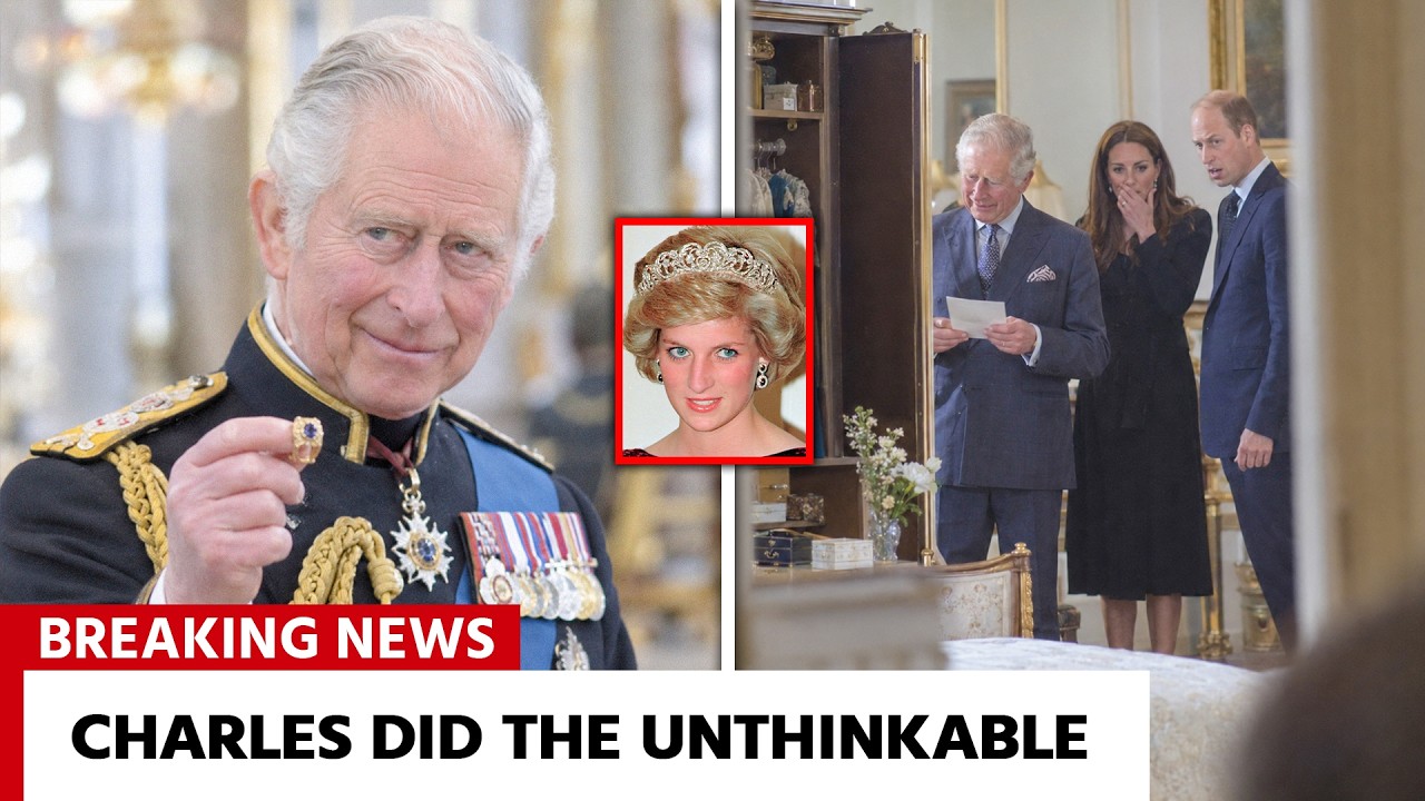 Diana's Final Wish — What King Charles Just Did With Her Ring Left Britain In Tears