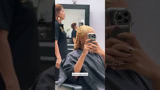 Blonde bombshell unlocked 💛✨ Just got my hair done at in Orlando! If you’re thinking of going