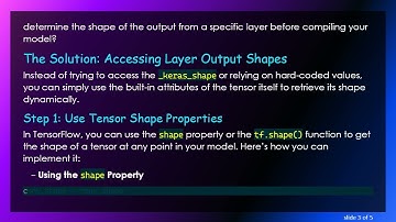 How to Get the Output Shape of a Layer in tensorflow.keras.layers Before Running Your Model