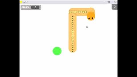 A simple snake game made with scratch 3