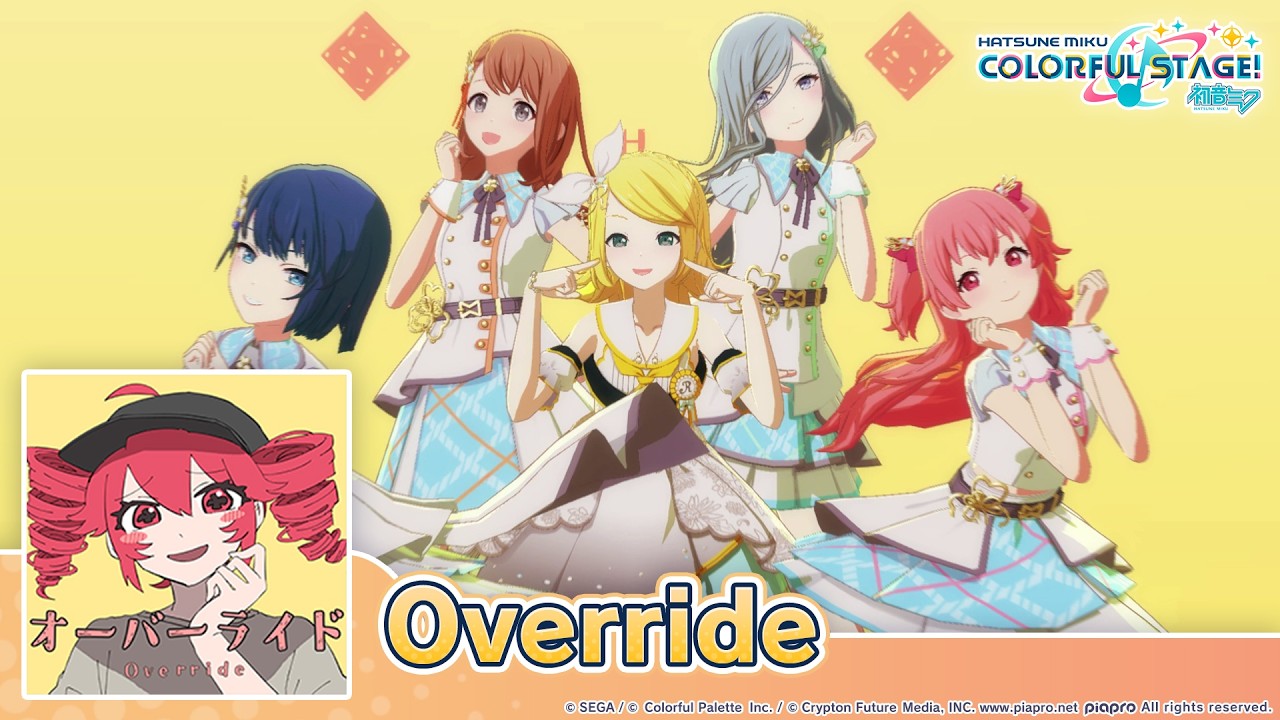 HATSUNE MIKU: COLORFUL STAGE! - Override by Yoshida Yasei 3DMV - MORE MORE JUMP!