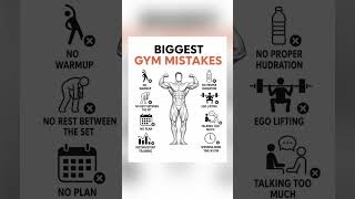 8 Biggest Gym Mistakes Killing Your Progress 🚫💪| Gym Tips #shorts #gym #mistakes #gymtips #fitness