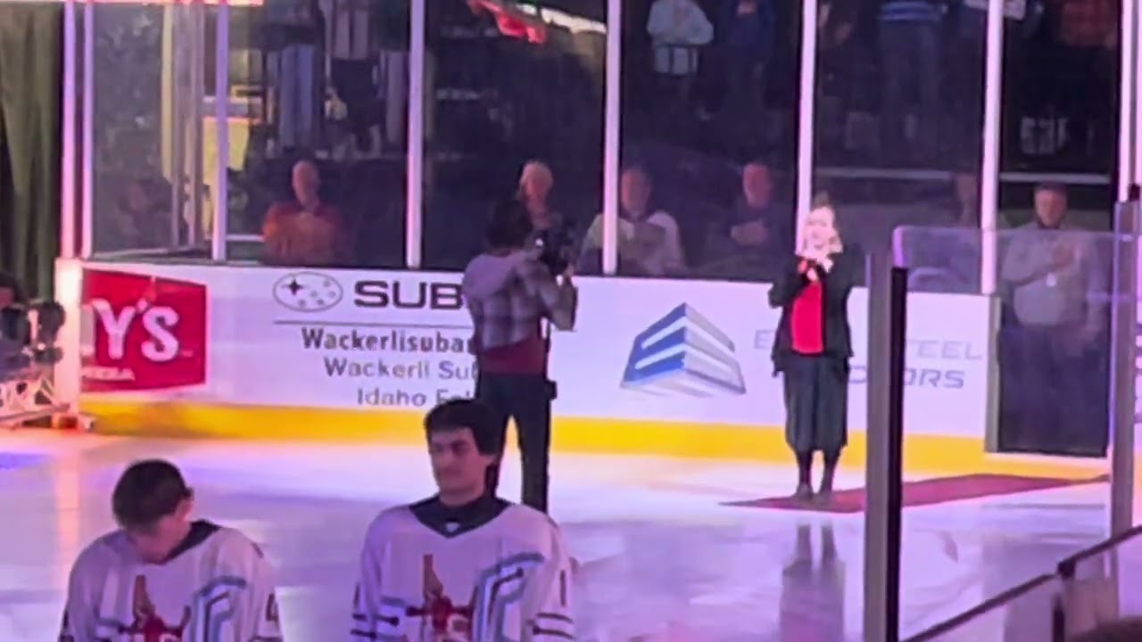 Melissa Spud Kings national anthem 2/19/26