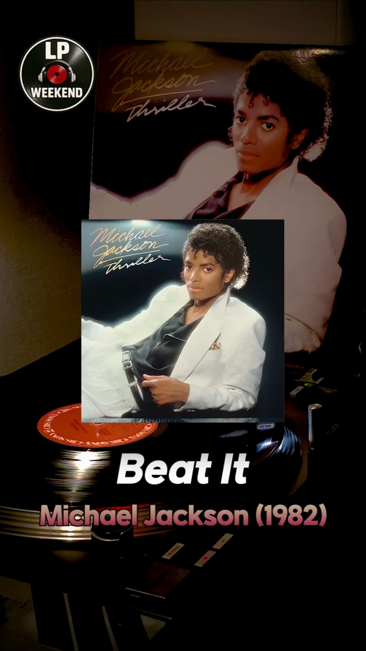 Beat It - Michael Jackson (1982) #MichaelJackson #BeatIt #lp듣는