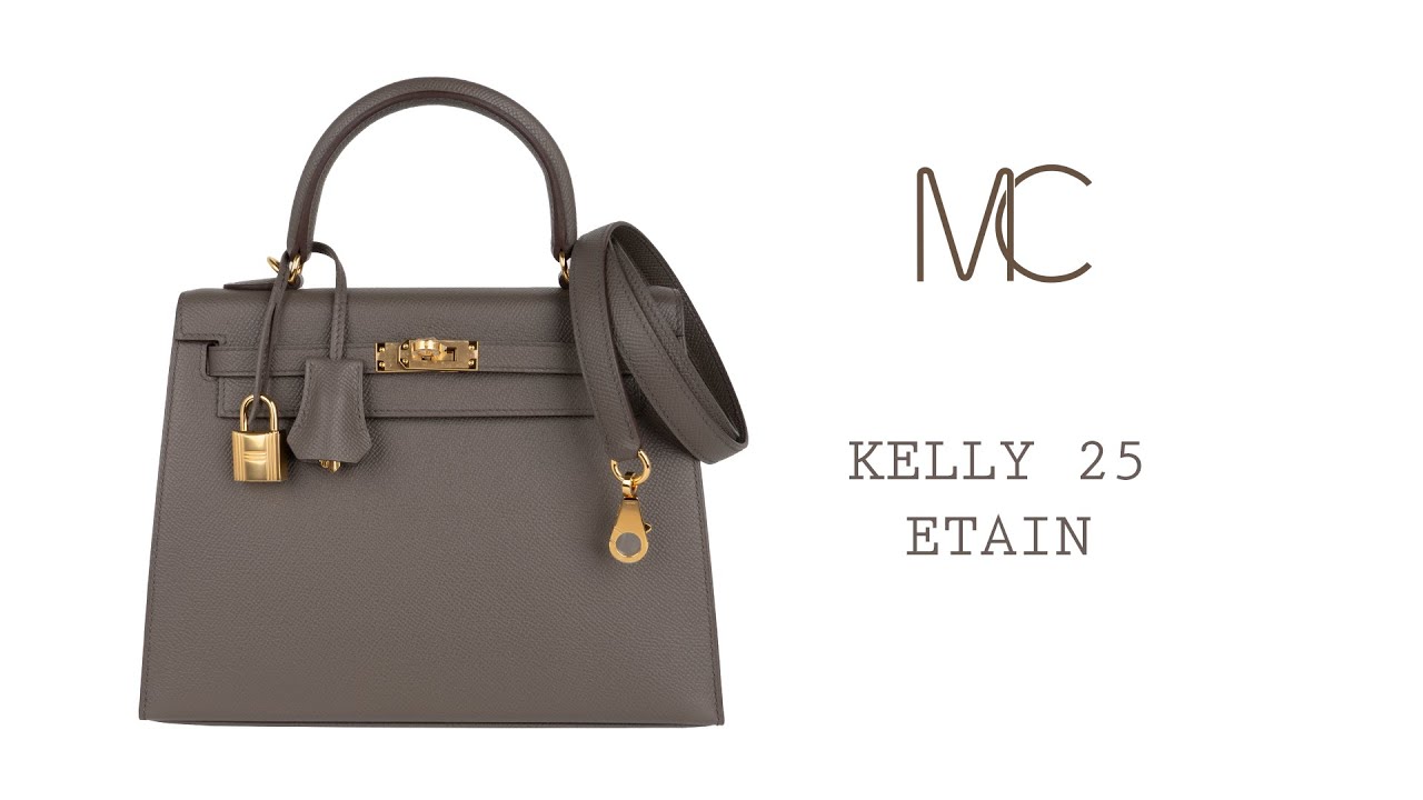 New In!!! 🤩 Classic Etain Epsom Kelly 25 Sellier with Silver hardware. A  sophisticated, chic fashion piece that accompaniments out…