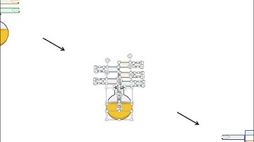 lab flask with liquid and tags flat powerpoint design