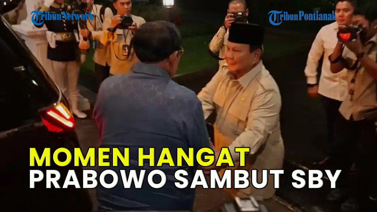 UPDATE❗ MOMEN HANGAT PRABOWO SAMBUT SBY DI ISTANA, INI HASIL PERTEMUAN DENGAN PARA MANTAN PRESIDEN!