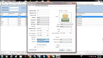Smartoffice Attendnace | No Employee Exists