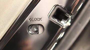 2014 Nissan Cube -  Child Safety Rear Door Locks