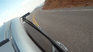 Jeremy Foley Pikes Peak crash facing back