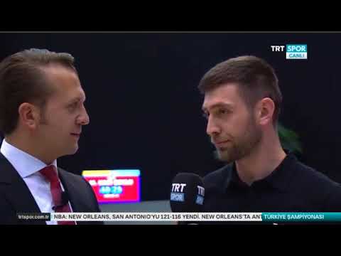 Final Maçı Sonrası Röportajları. (Ecz. Ersan Ercan, Murat Naci Çoklu, Turgay Orak, Savaş Bulut)