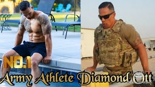 STRONGEST ATHLETE IN U.S ARMY...... DIAMOND OTT WITH MASSIVE PHYSIC..!