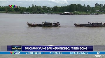 Mực nước vùng đầu nguồn Đồng bằng sông Cửu Long ít biến động | VTVWDB