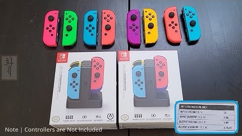 Joy Con Charging Dock | Nintendo Switch | PowerA | Unboxed | 5729904