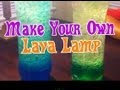 How to Make a LAVA LAMP Easy Kids Science Experiments