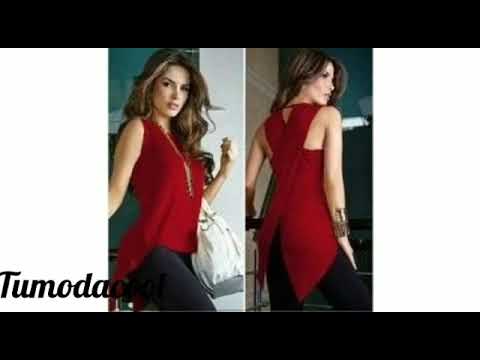 blusas cola de pato largas