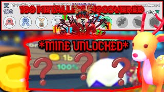 *MINE* UNLOCKED + 100 METALLICS DISCOVERED - Collect All Pets (Funny Moments)