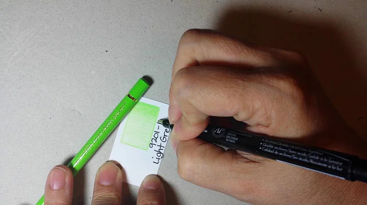 DIY for colored pencil swatches for coloring books...