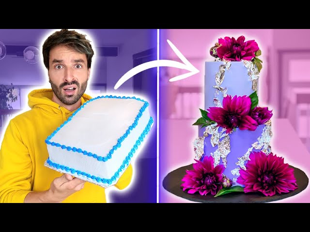 Transformer Un Gateau A Du Supermarche En Gateau De Mariage A 500 Carl Is Cooking Youtube