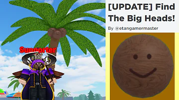 Tutorial: How To Get Coconut Bighead in Find The Big Heads! by etangamermaster!