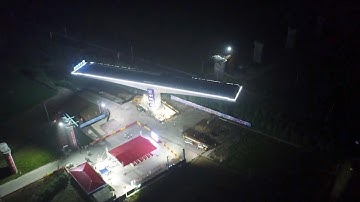 Aerial video: 90-meter-long high-speed railway bridge swivels into position