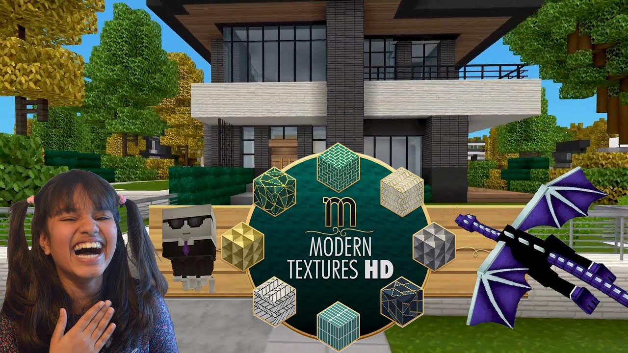 MODERN TEXTURES HD Pack - A Minecraft Marketplace Map Texture Pack