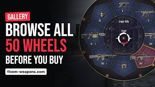 The FiveM Weapon Wheel Gallery — Browse All 50 Designs Before You Buy